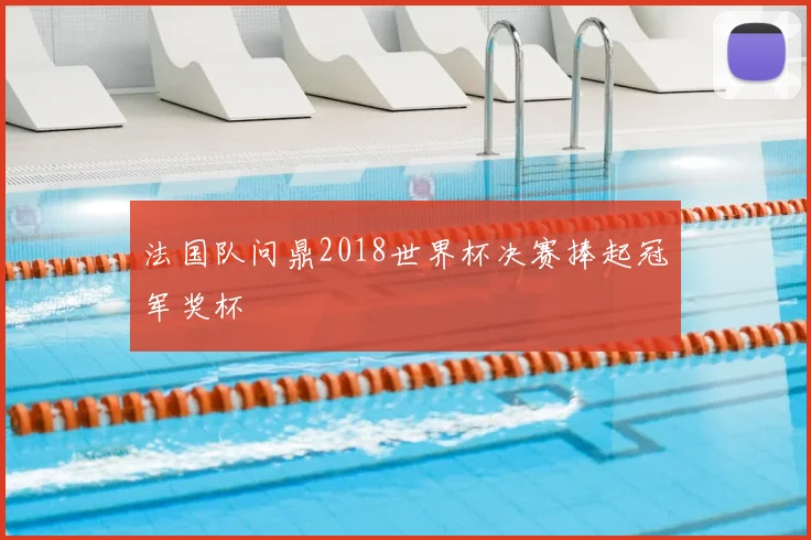 法国队问鼎2018世界杯决赛捧起冠军奖杯